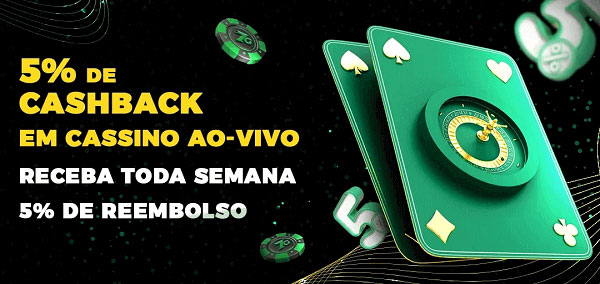 Promoções do cassino ao Vivo pgkn